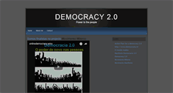 Desktop Screenshot of onlinedemocracy.sairmais.com