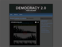 Tablet Screenshot of onlinedemocracy.sairmais.com